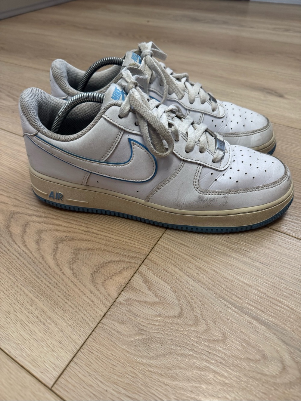 Nike Air Force 1'07 "White/University Blue" sneakers Men’s Size 10
